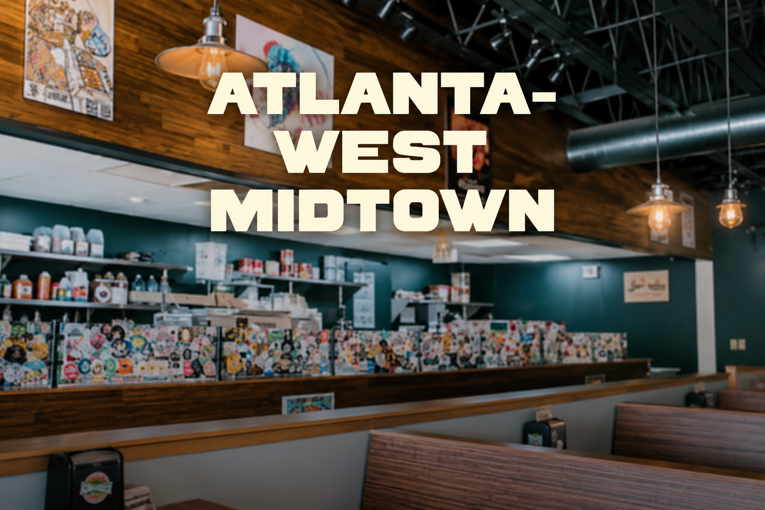 Cheba Hut Atlanta-West Midtown restaurant interior